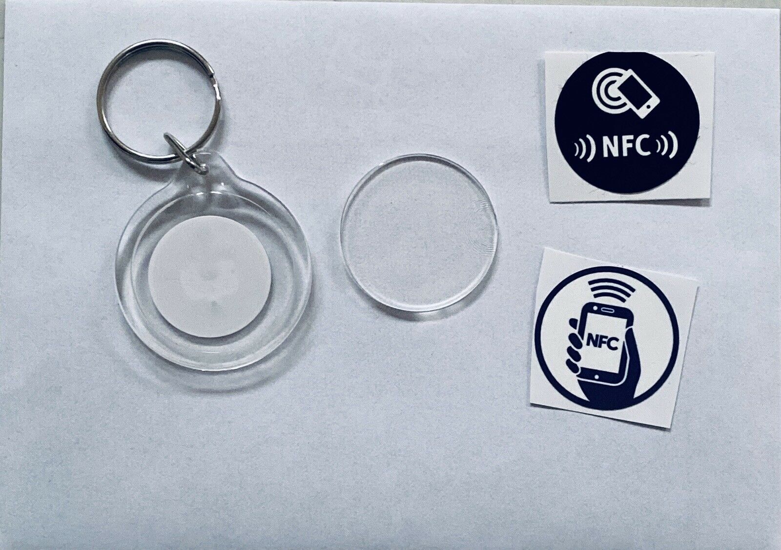 50 Stk. NFC-NTag215, Schlüsselanhänger zur Selbstgestaltung auch für Amiboo geeignet